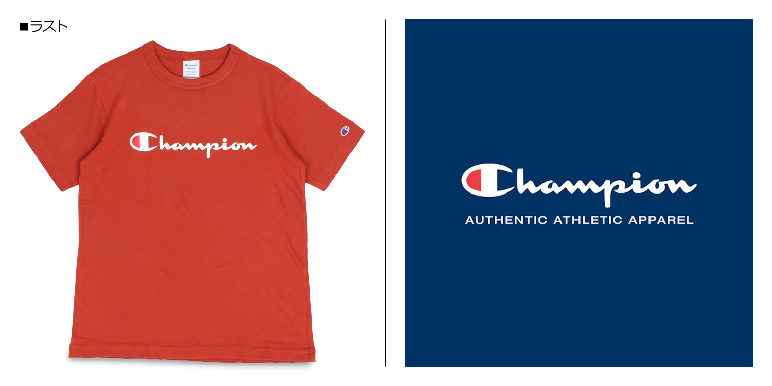 Champion チャンピオン メンズ 半袖 ホワイト レディース Tシャツ T Shirt ブラック Basic ベーシック