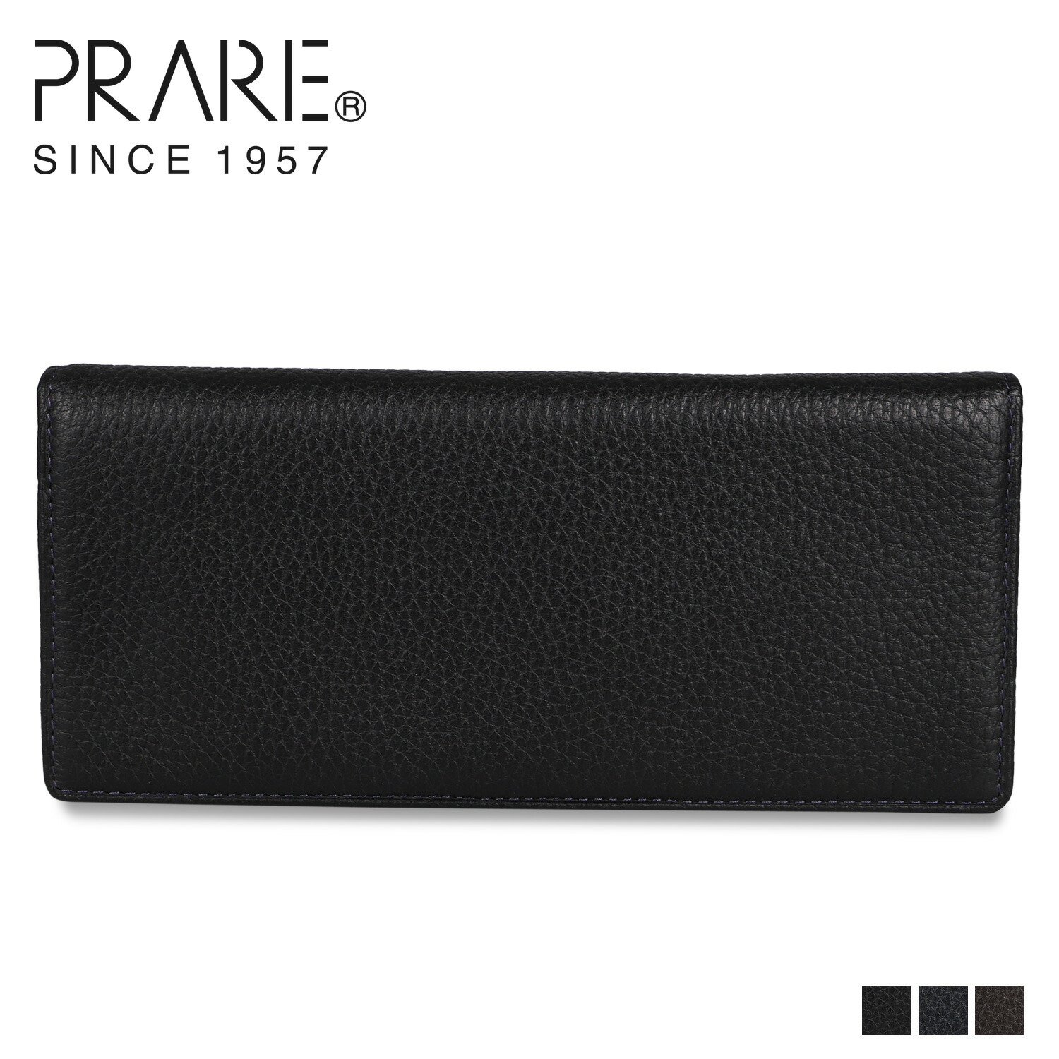 楽天市場】プレリー 長財布 ラウンドファスナー メンズ ボックスカーフ