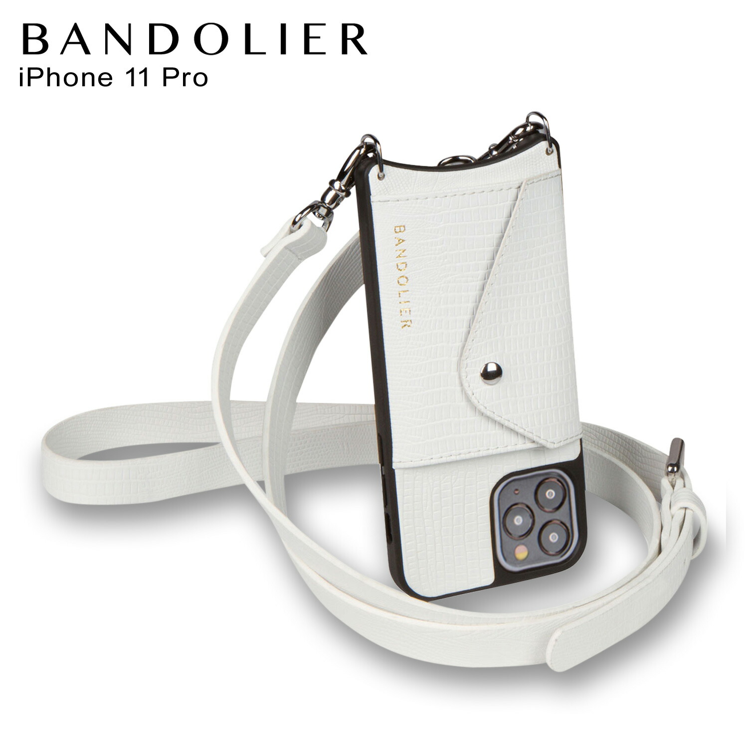 バンドリヤー Bandolier Iphone 11 Pro ケース スマホ 携帯 ショルダー アイフォン ヘイリー サイド スロット リザード ホワイト メンズ レディース Hailey Side Slot Lizard White 白 10juswhsv Fmcholollan Org Mx