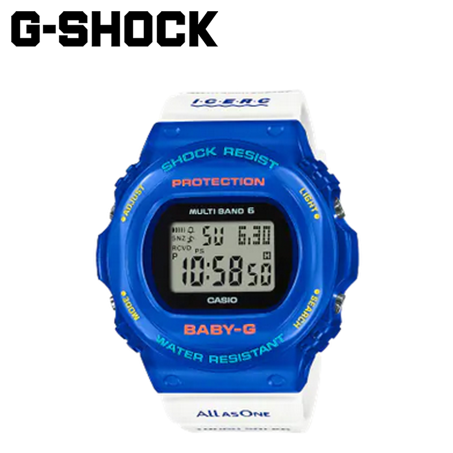 Casio カシオ Sea The ソーラー 電波 Bgd 5700uk 2jr Earth Baby G Love 腕時計 And