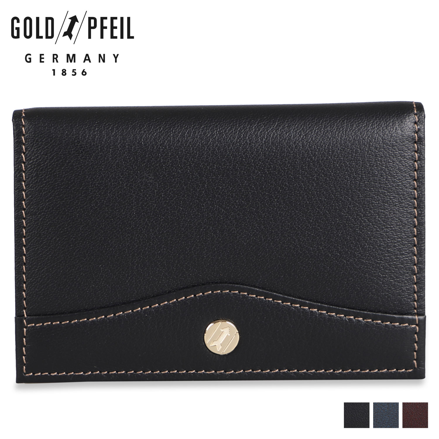 ゴールドファイルオックスフォードバーガンディ、パスケース、カードケース、定期入れ 楽天市場】GOLD PFEIL 「ゴールドファイル」 【バーガンディ