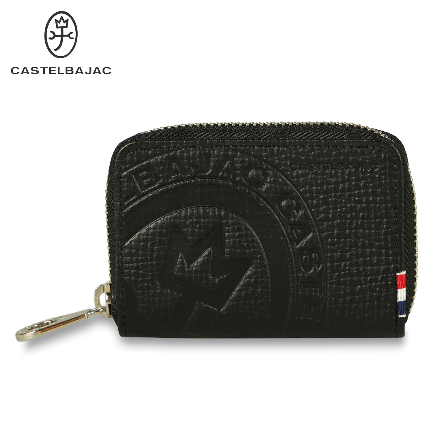 【最大1000円OFFクーポン発行中】 CASTELBAJAC カステルバジャック 財布 小銭入れ コインケース ピッコロ メンズ レディース 本革 ラウンドファスナー PICCOLO SERIES COIN CASE ブラック 黒 22611｜シュガーオンラインショップ