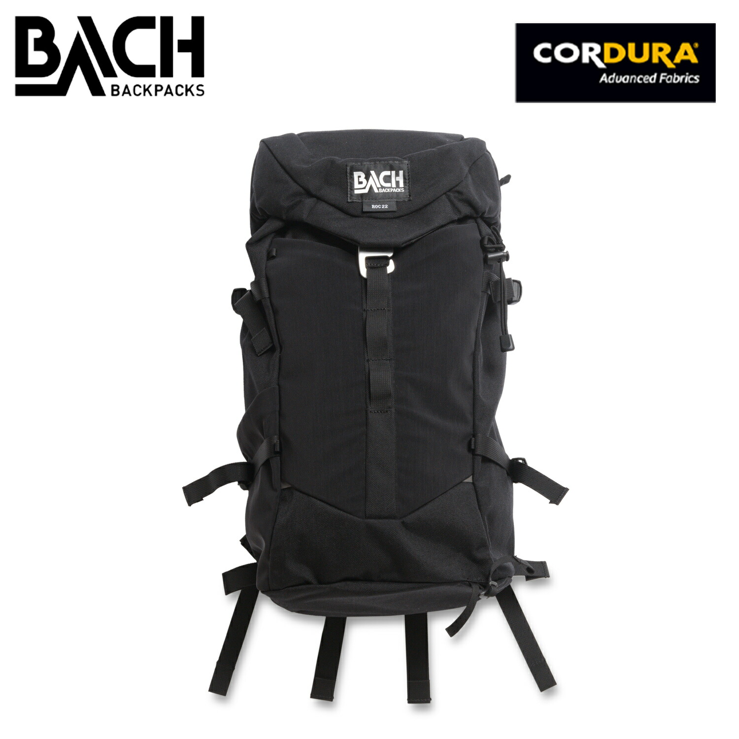 バッハ BACH リュック バッグ バックパック ロック メンズ レディース 22L ROC22 ブラック 黒 276724 母の日