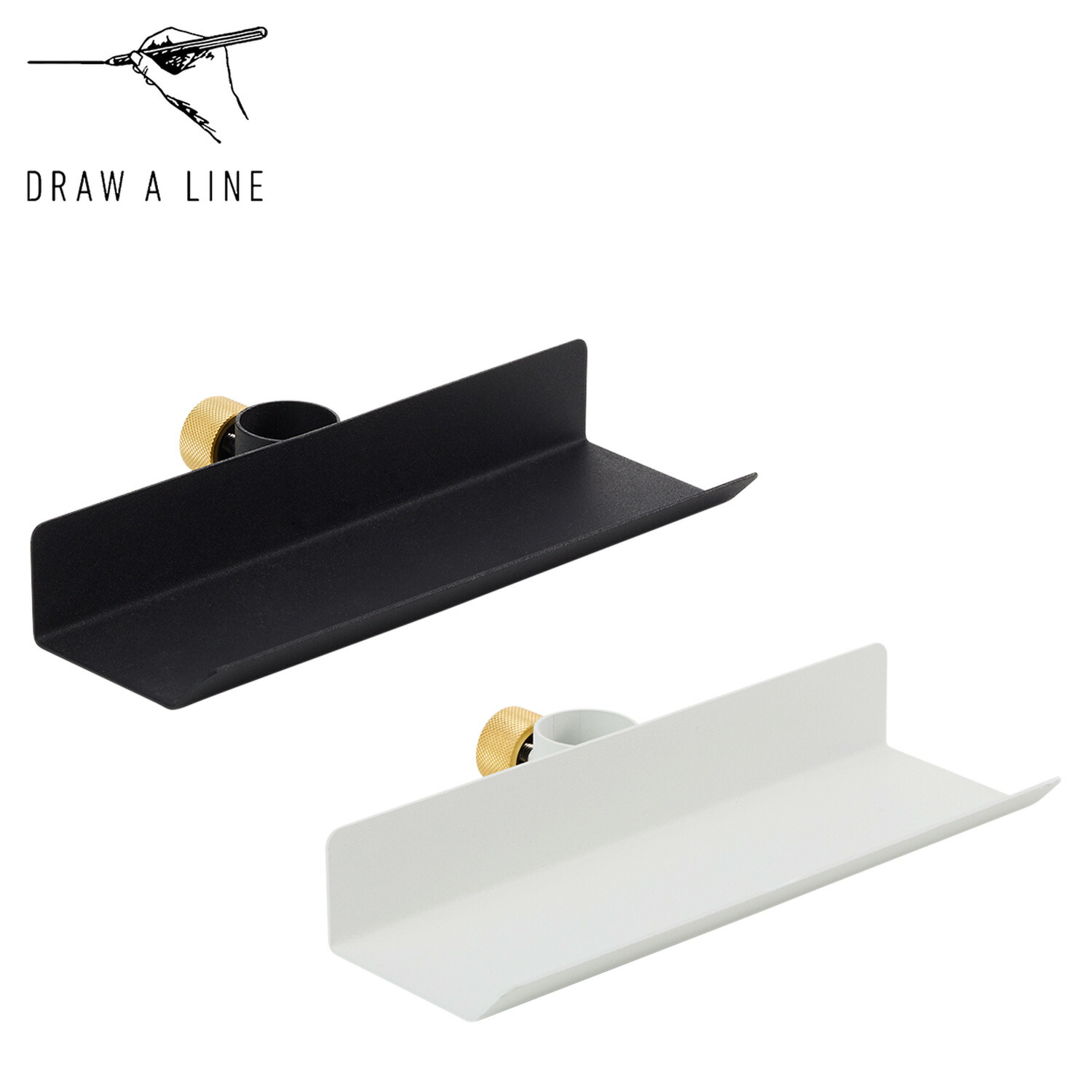 新着 ドローアライン DRAW A LINE 本棚 ブックスタンド 書見台 本立て ブックストッパー 021 Book Stand 縦専用  突っ張り棒用パーツ D-BST qdtek.vn