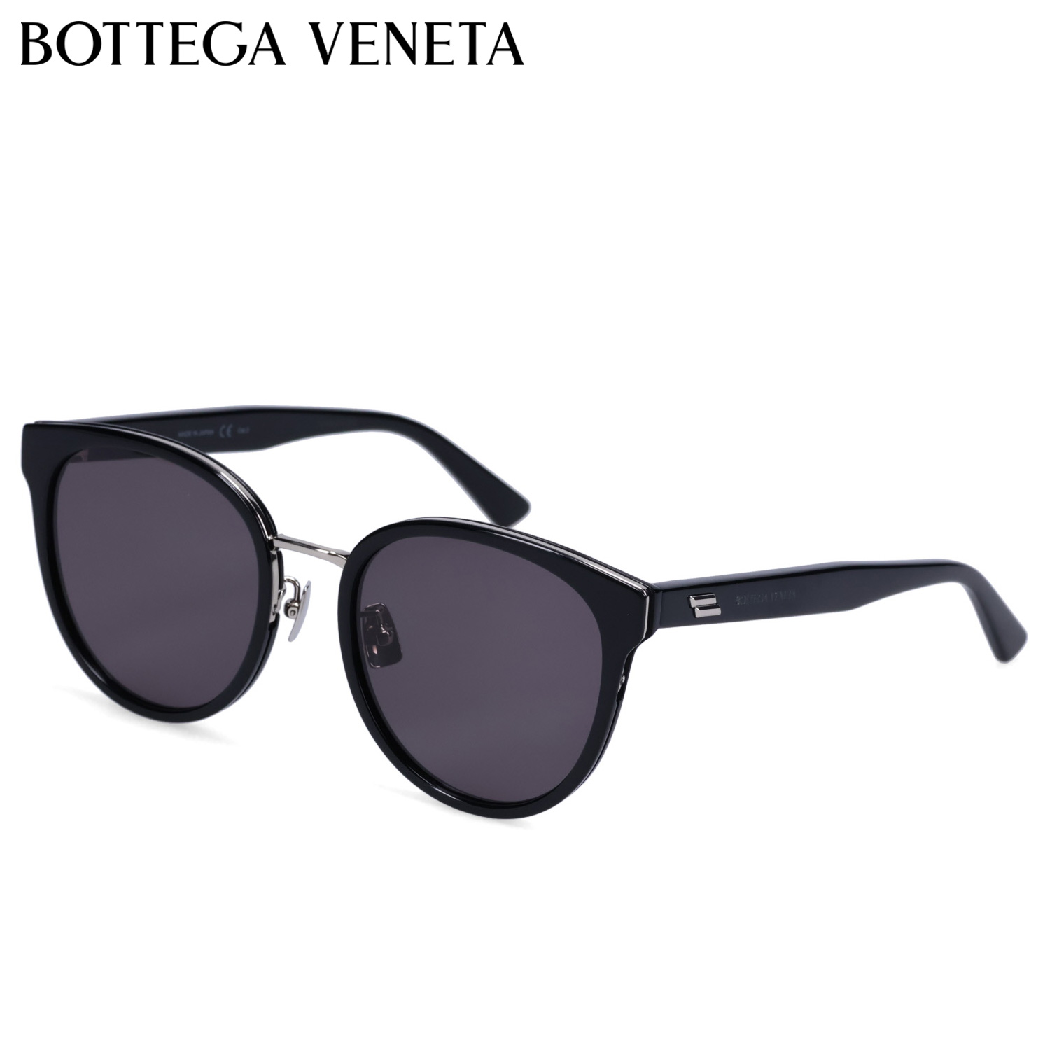 BOTTEGA VENETA ボッテガヴェネタ サングラス アイウェア メンズ レディース アジアンフィット UVカット SUNGLASSES ブラック 黒 BV1081SK-001 母の日