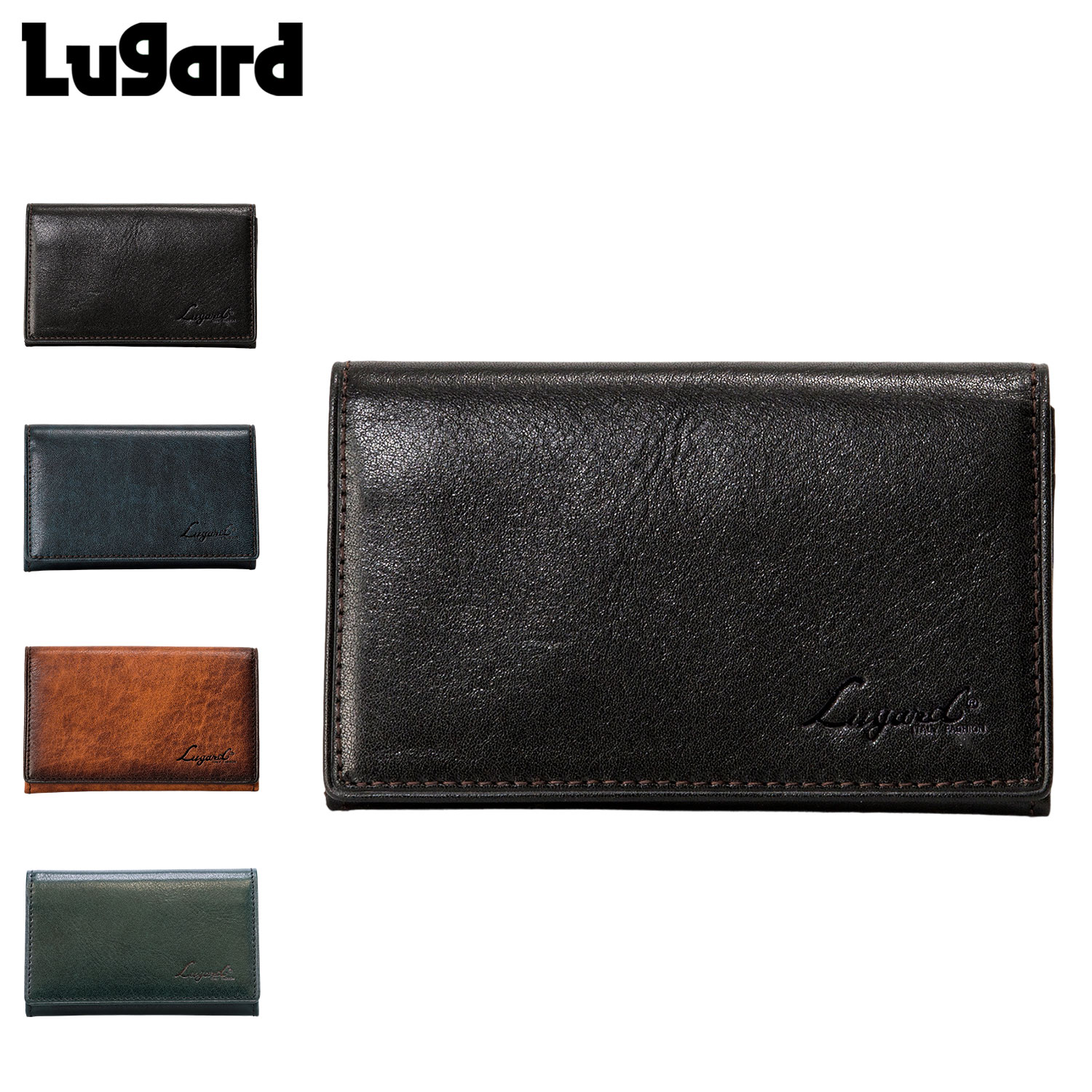 Lugard ラガード 青木鞄 名刺入れ カードケース G3 CARD CASE メンズ ジースリー ブラック ネイビー ブラウン 黒 5203