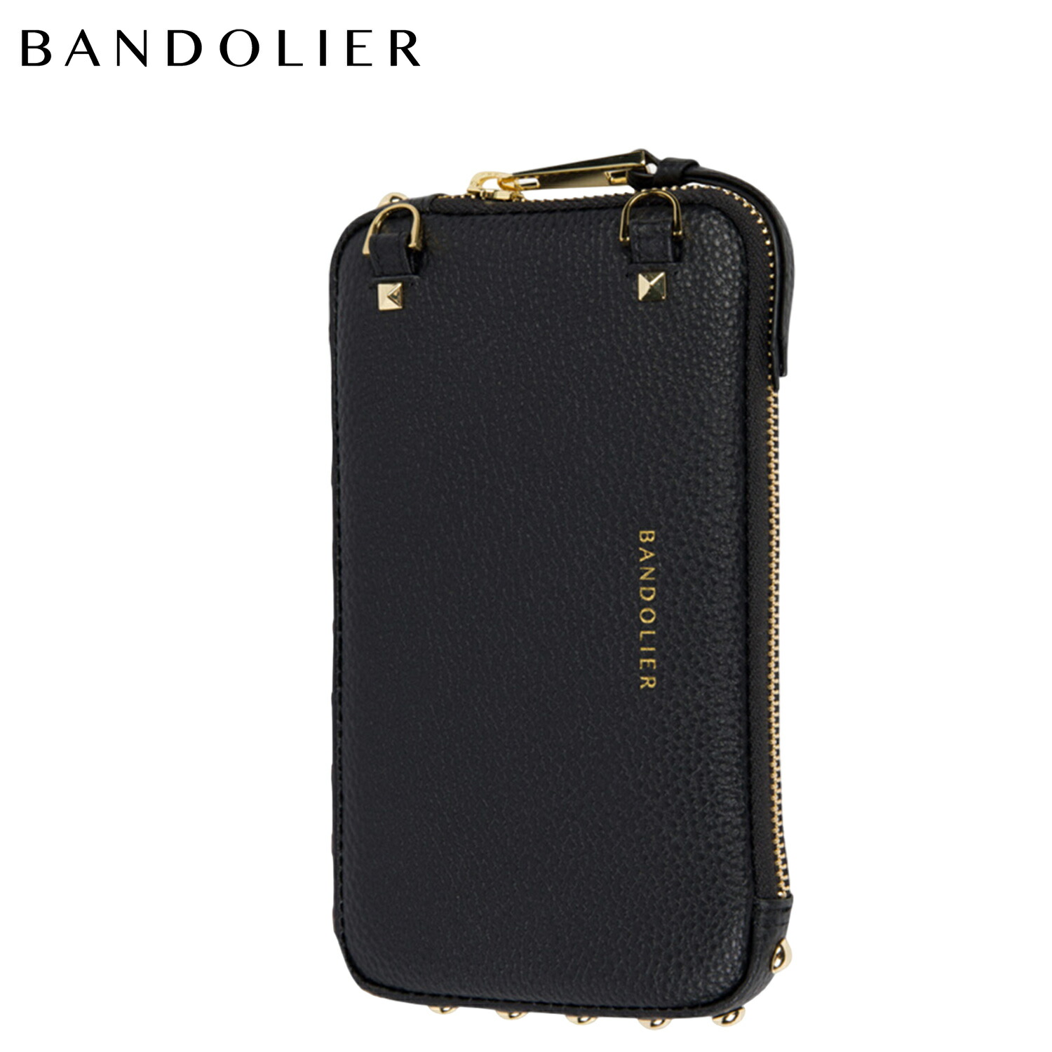 バンドリヤー BANDOLIER ポーチ スマホ 携帯 エキスパンデッド アニーゴールド メンズ レディース EXPANDED ANNIE GOLD POUCH ブラック 黒 21ANI 母の日
