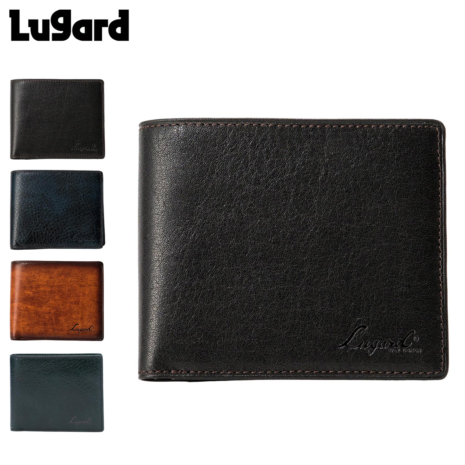 Lugard ラガード 青木鞄 財布 ミニ財布 二つ折り G3 WALLET メンズ ジースリー ブラック ネイビー ブラウン 黒 5205