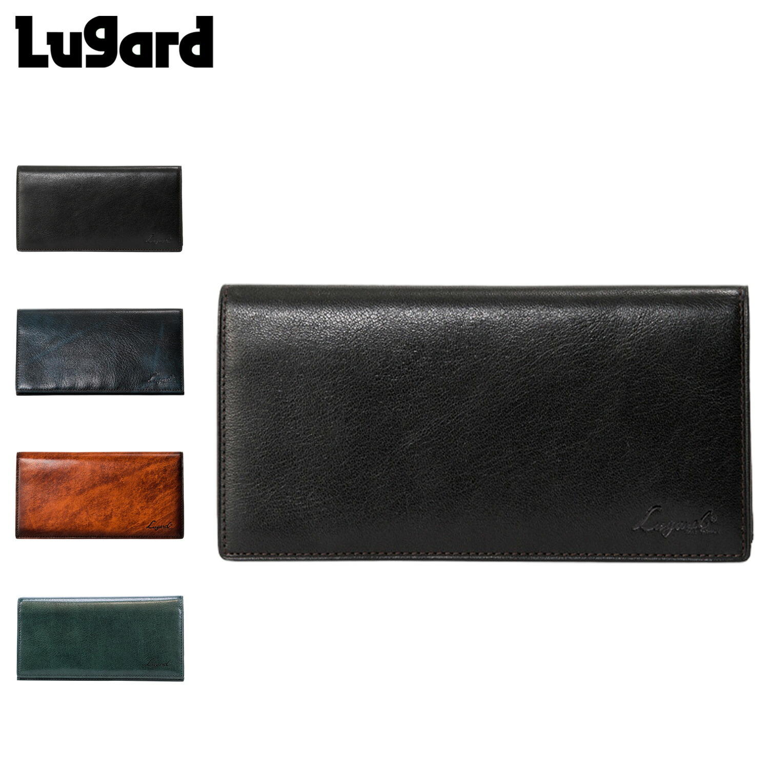Lugard ラガード 青木鞄 財布 長財布 二つ折り G3 WALLET メンズ ジースリー ブラック ネイビー ブラウン 黒 5206