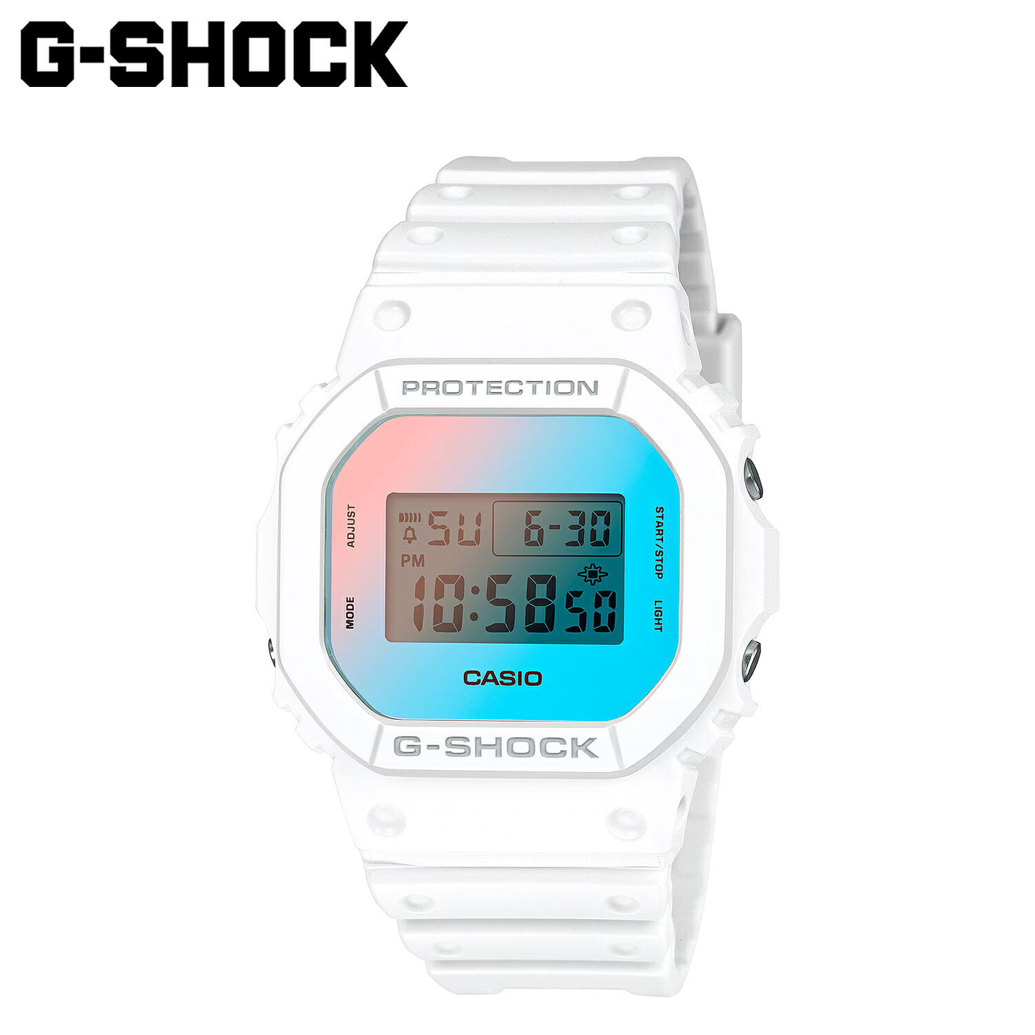 CASIO カシオ G-SHOCK 腕時計 DW-5600TL-7JF 防水 5600 SERIES ジーショック Gショック G-ショック メンズ レディース ホワイト 白 10,868円