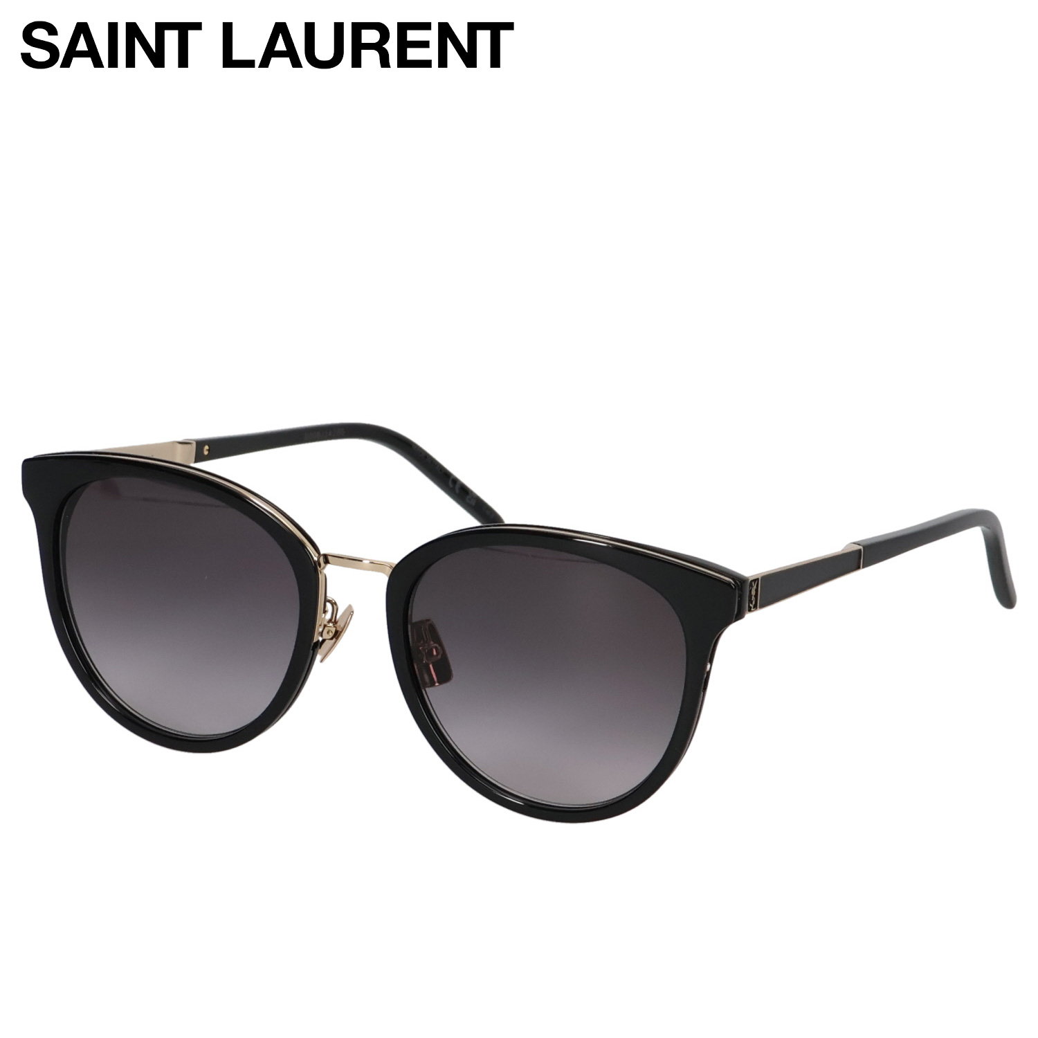 SAINT LAURENT サンローラン サングラス メンズ レディース UVカット アジアンフィット SUNGLASSES ブラック 黒 SLM101-002 母の日