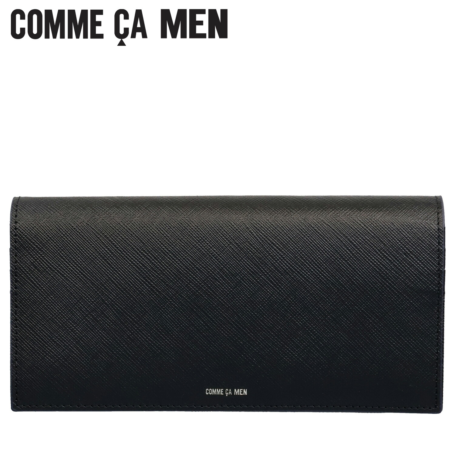 【最大1000円OFFクーポン発行中】 コムサメン COMME CA MEN 財布 長財布 メンズ レディース 本革 LONG WALLET ブラック 黒 6752｜シュガーオンラインショップ
