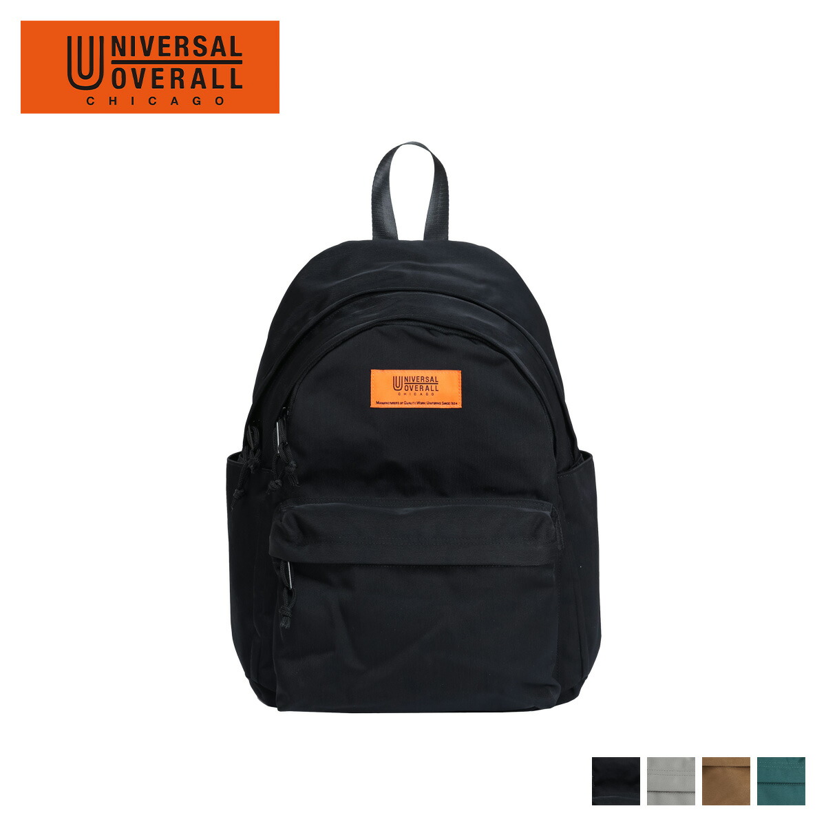 UNIVERSAL OVERALL ユニバーサルオーバーオール スラント デイパック リュック バッグ バックパック メンズ レディース 17L 撥水 SLANT DAYPACK ブラック グレー ブラウン グリーン 黒 UVO-030 母の日