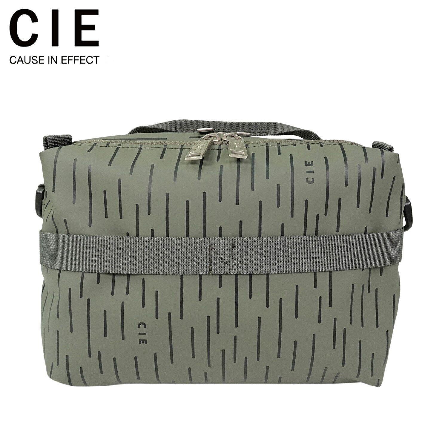 シー CIE バッグ ショルダーバッグ サコッシュ グリッド3 メンズ レディース 斜めがけ 軽量 防水 ミニ 日本限定 1.8L GRID3 MINI SHOULDER BAG LIMITED EDITION オリーブ 032062RC