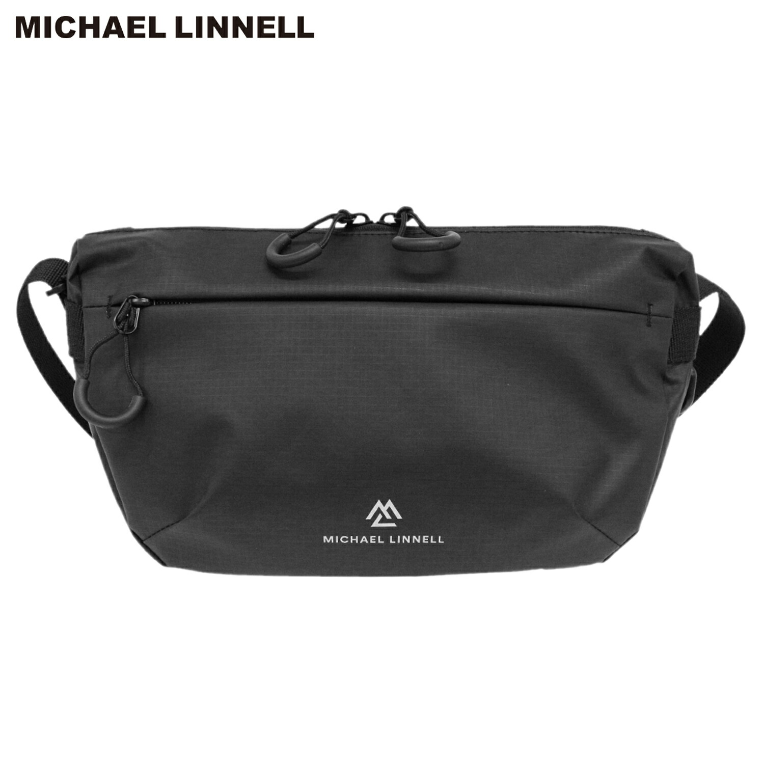 MICHAEL LINNELL マイケルリンネル バッグ ショルダーバッグ メンズ レディース 5L 軽量 撥水 斜めがけ コンパクト ブラック 黒 MLAC-38