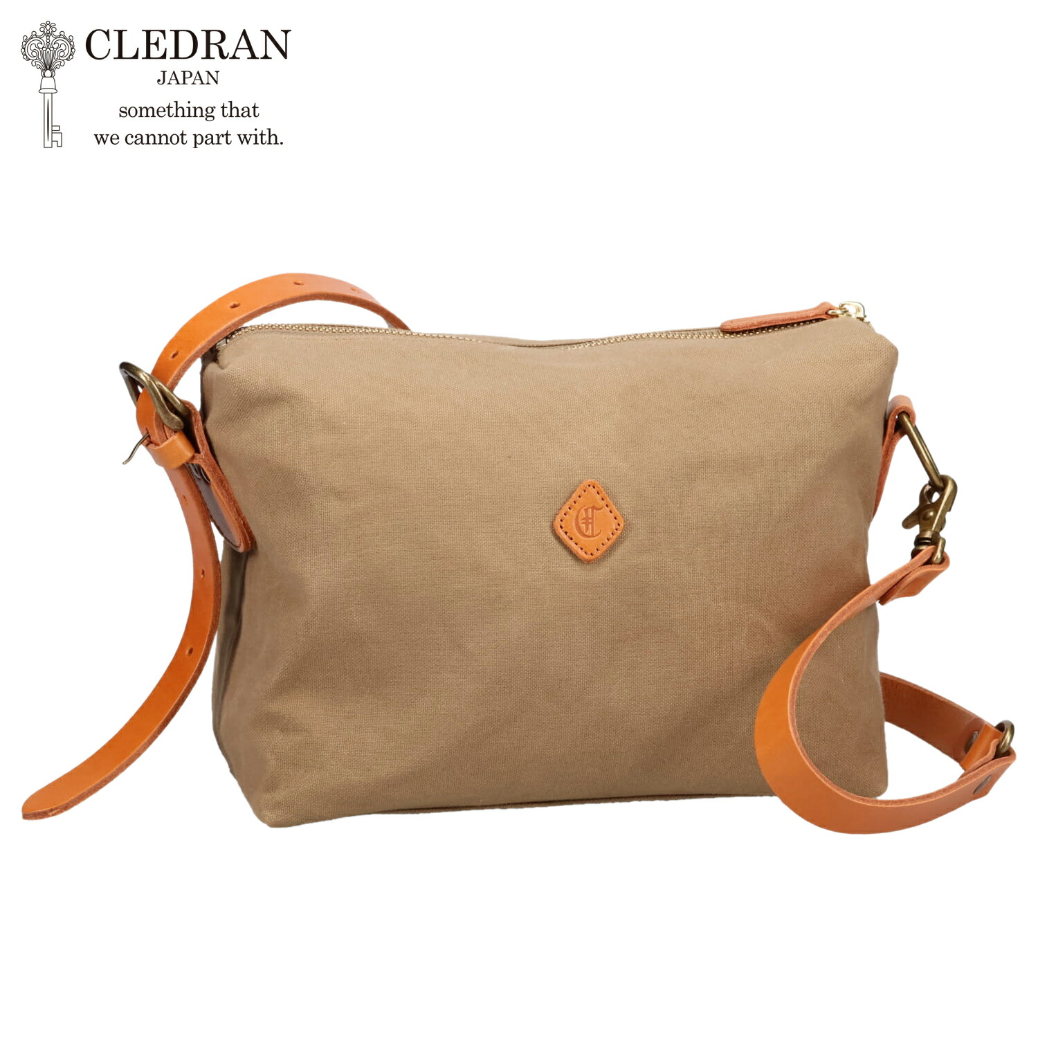 クレドラン CLEDRAN バッグ ショルダーバッグ メンズ レディース 斜めがけ 大人 軽量 INNO 2WAY SHOULDER M ベージュ CL2039 母の日