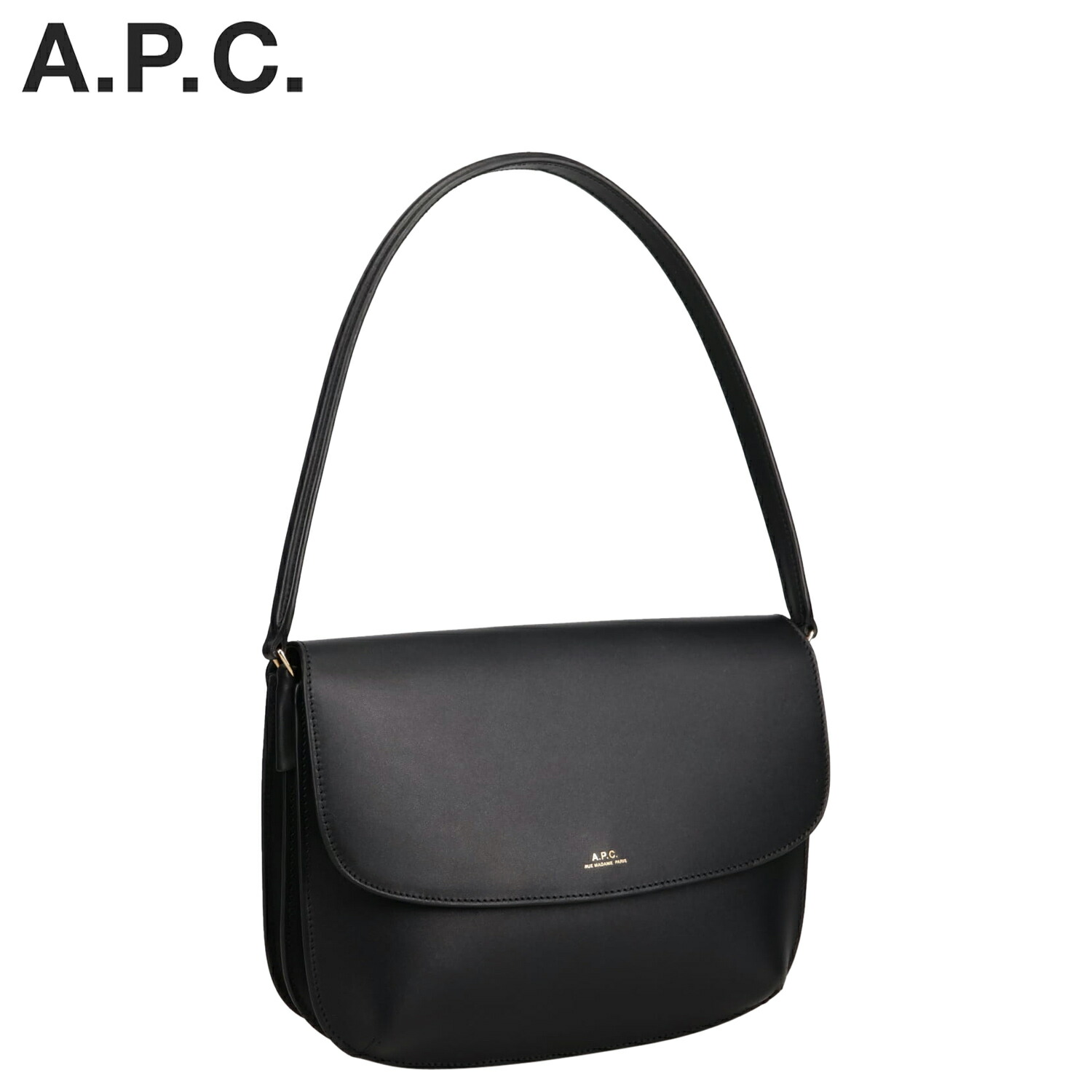 【最大1000円OFFクーポン発行中】 アーペーセー A.P.C. ショルダーバッグ サラ レディース 斜めがけ 軽量 SARAH SHOULDER BAG ブラック 黒 PXAWV F61526|シュガーオンラインショップ