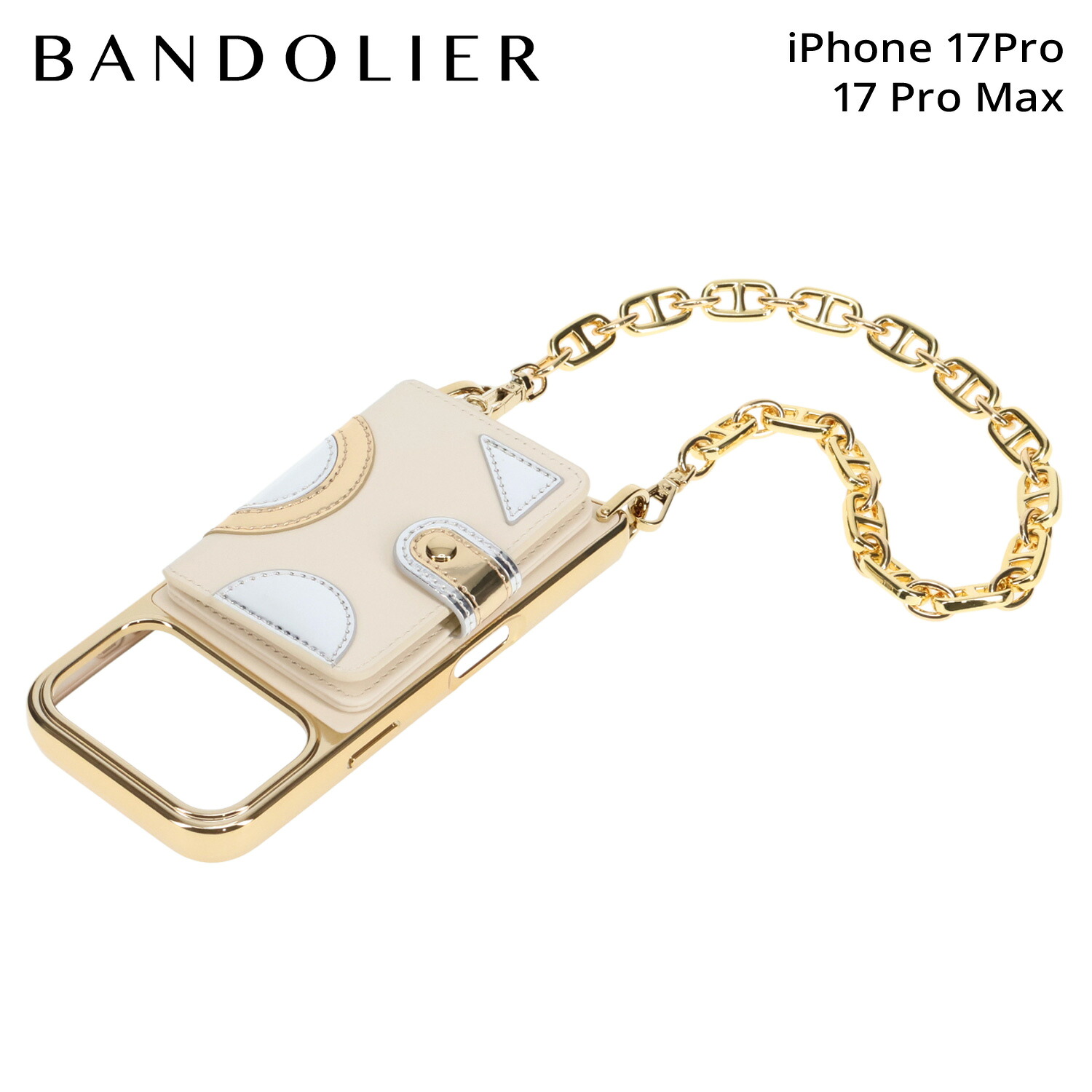 バンドリヤー BANDOLIER iPhone17Pro 17Pro Max スマホケース アイフォン イスラ マグセーフ アイボリー メンズ レディース ISLA MAGSAFE IVORY アイボリー 18ISL1005｜シュガーオンラインショップ