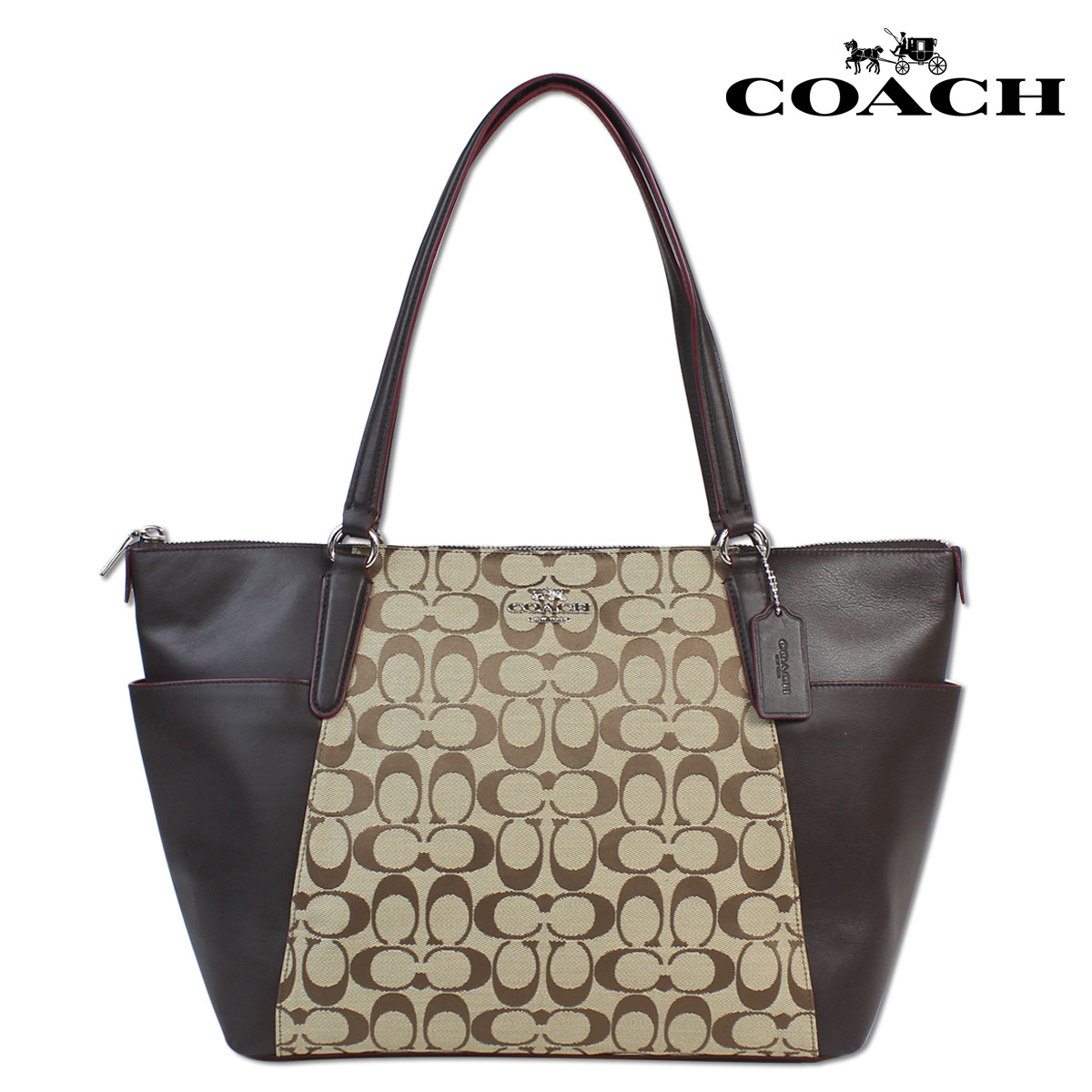 coach shopping tote