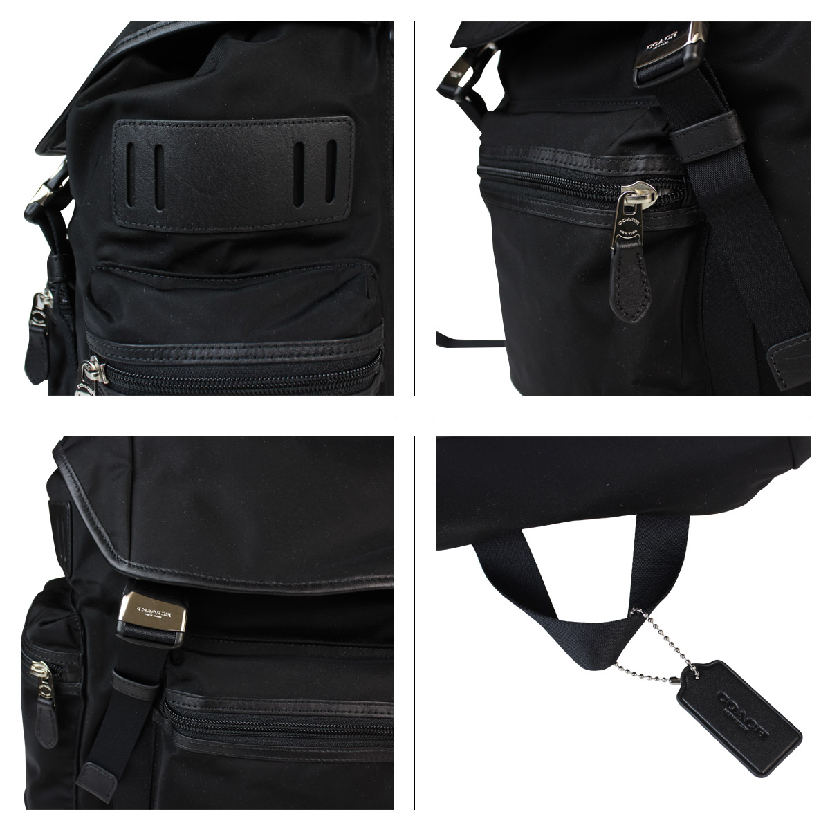 Sugar Online Shop: COACH coach men rucksack backpack F71884 black black ...