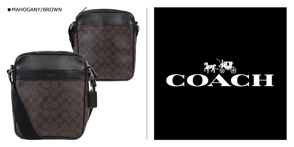 Coach コーチ オーストラリア メンズ バッグ ショルダーバッグ F547 マホガニー ブラウン シュガーオンラインショップ サンダル エミュー 最大1000円offクーポン配布 送料無料 コーチ アウトレット Coach 正規 通販