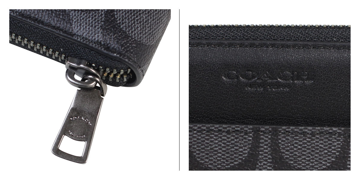 Sugar Online Shop: COACH long wallet men coach wallet leather genuine leather F58112 CQBK ...