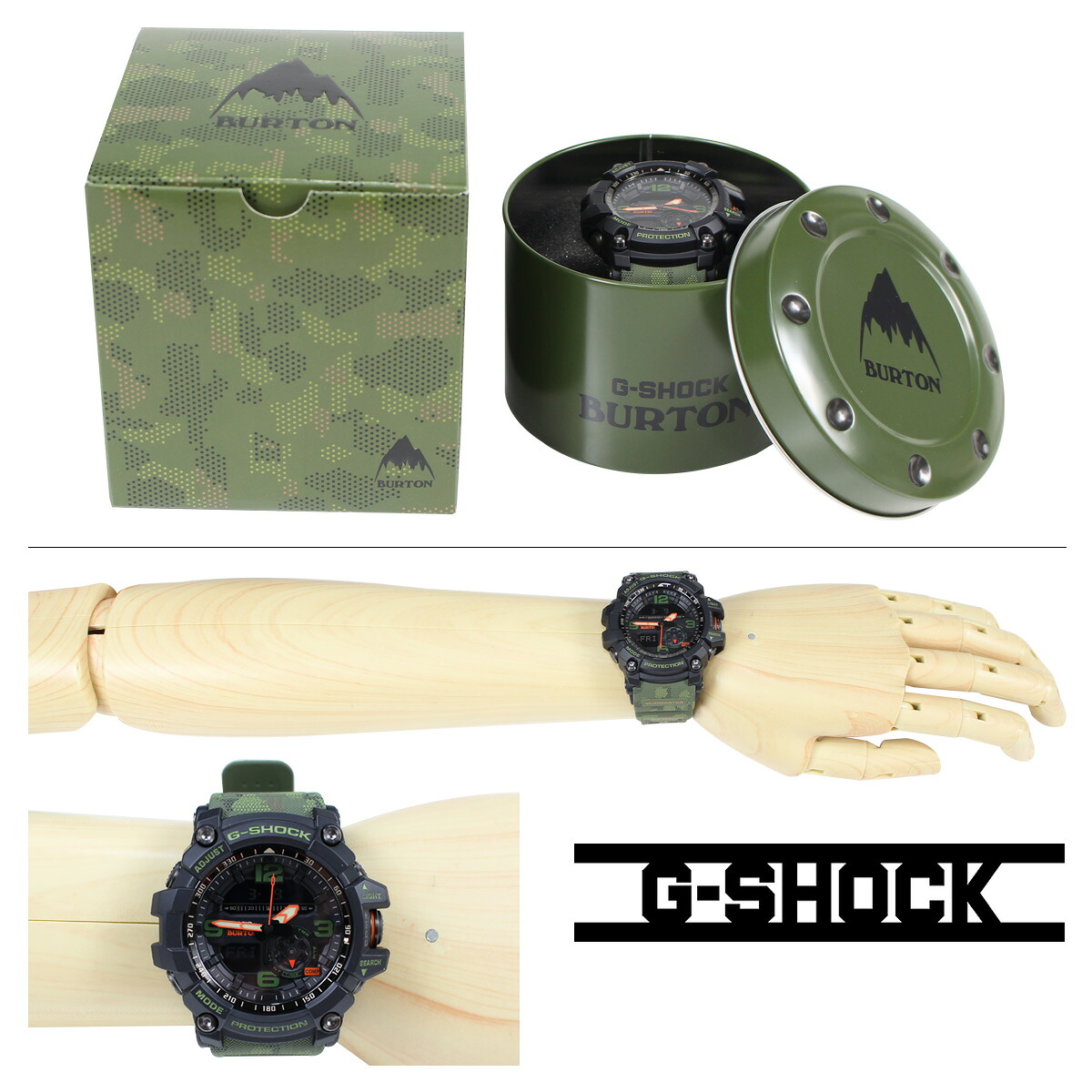casio卡西欧g-shock手表maddomasuta gg-1000btn-1ajr协作mudmaster