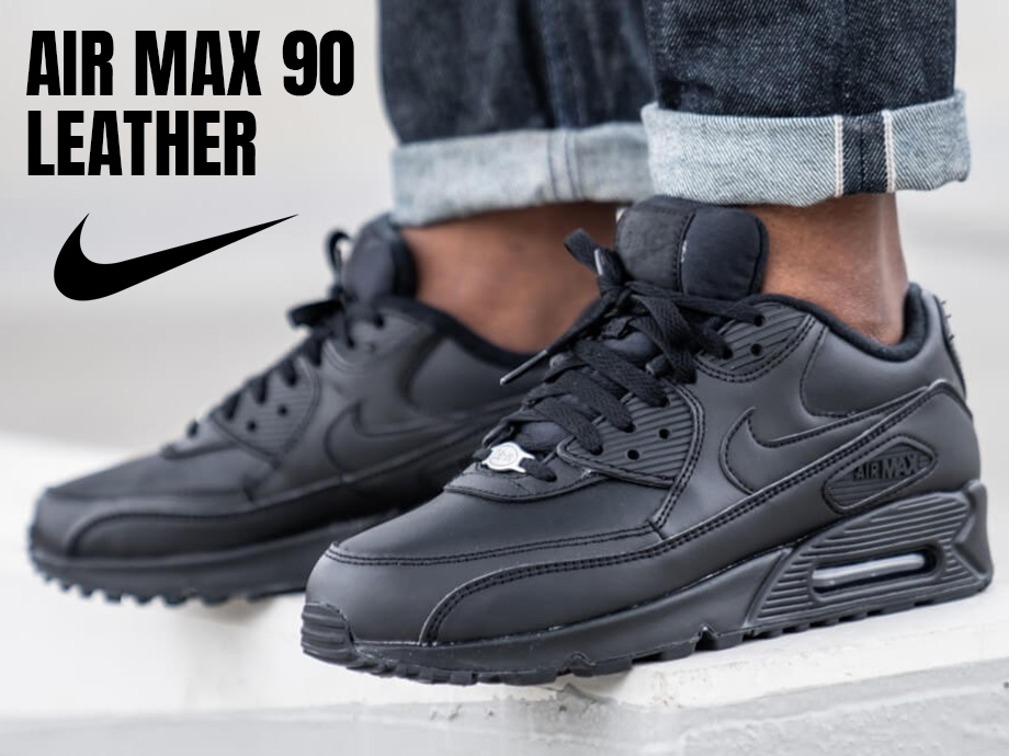 楽天市場 Nike ナイキ エアマックス90 スニーカー メンズ レディース Air Max 90 Leather ブラック 黒 001 シュガーオンラインショップ