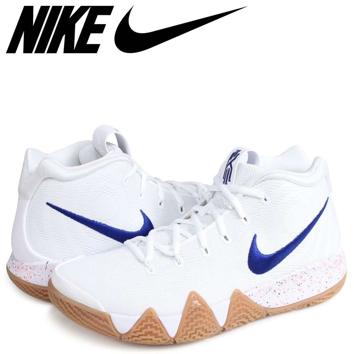 kyrie 4 black and grey