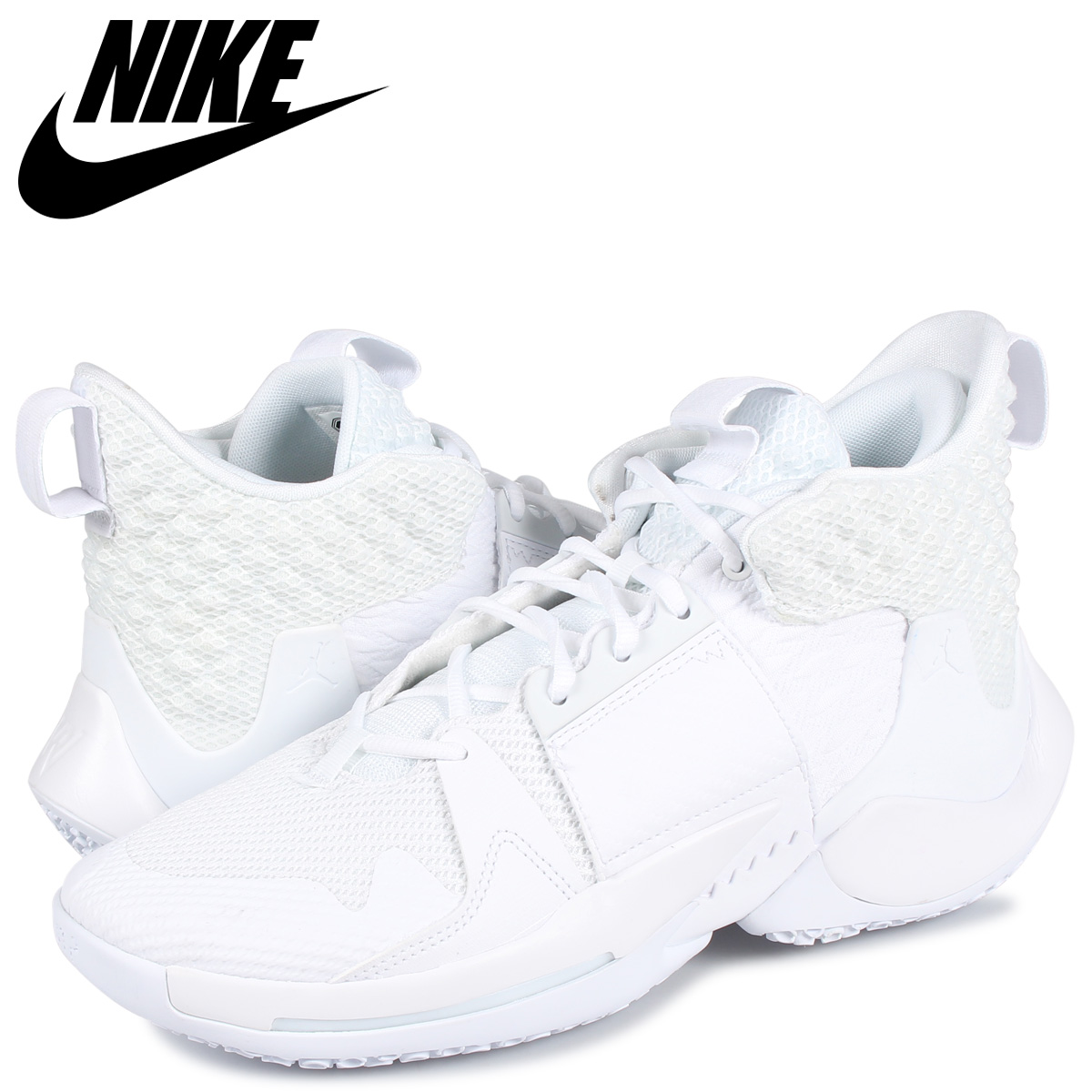 楽天市場 Nike ナイキ ジョーダン スニーカー メンズ Jordan Why Not Zer0 2 ホワイト 白 Bv6352 101 Zzi 返品不可 シュガーオンラインショップ