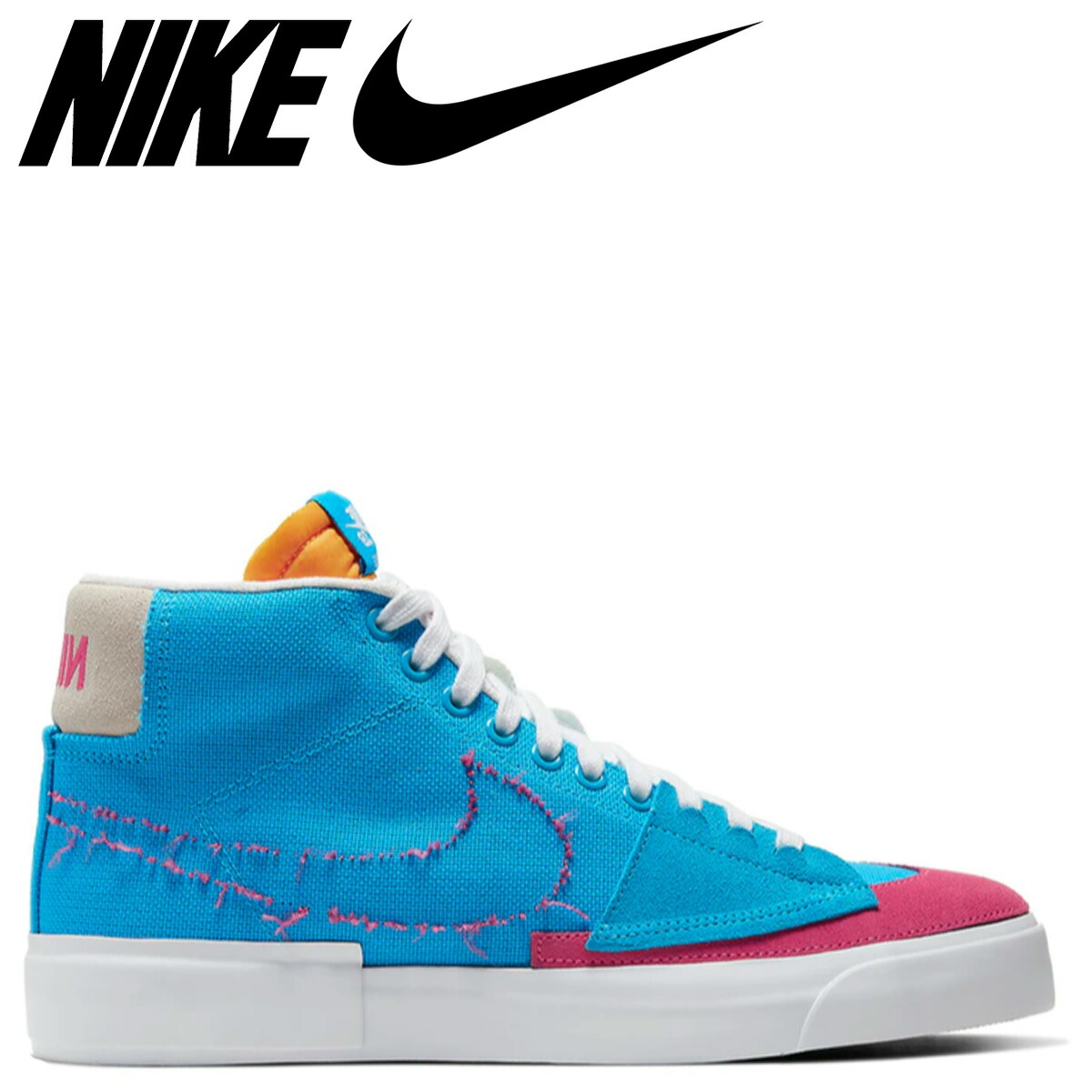 楽天市場 Nike Sb Zoom Blazer Mid Edge Ci33 400 Laser Blue Watermelon ナイキ ズーム ブレザー ミッド 新古品 Worm Tokyo