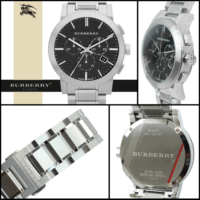 burberry watch silver women