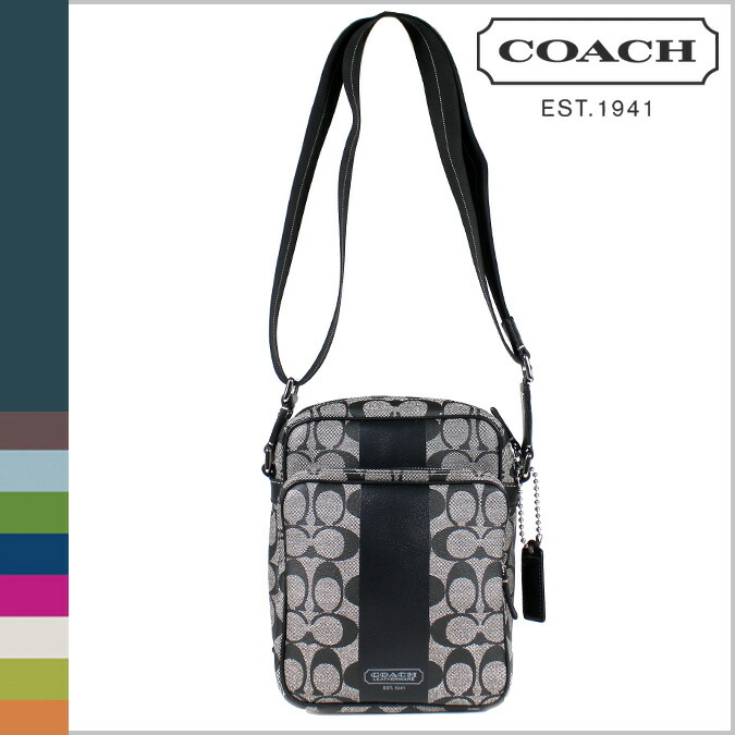 Sugar Online Coach Men S Shoulder Bag Black White Coach Men S Shoulder Bag Black White Signature Heritage Stripe Diagonally Over