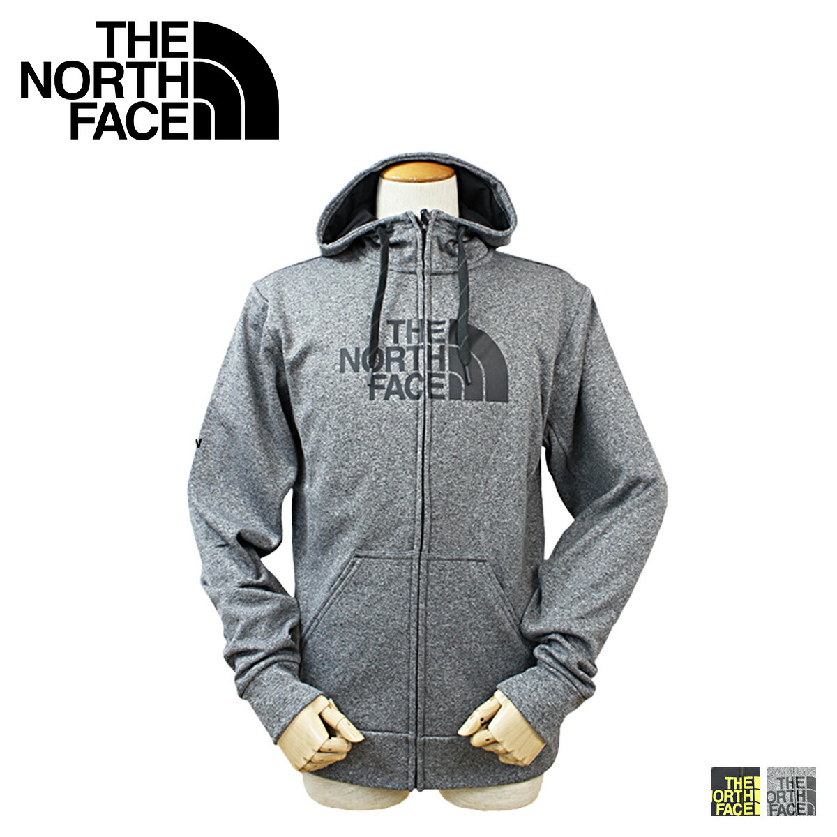 the north face men's half dome full zip hoodie