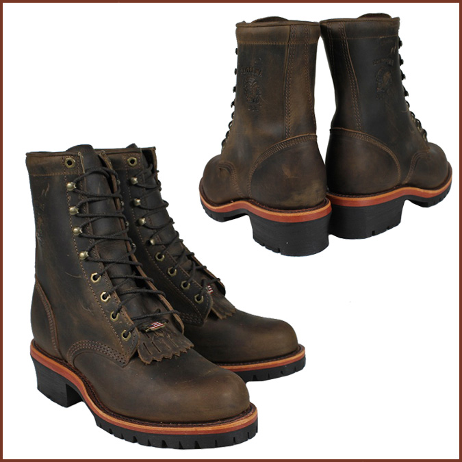 chippewa logger boots