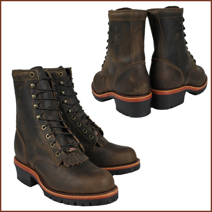 men's chippewa logger boots