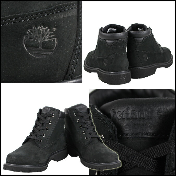 timberland black ladies boots