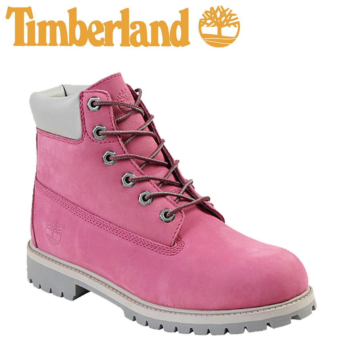 youth pink timberland boots