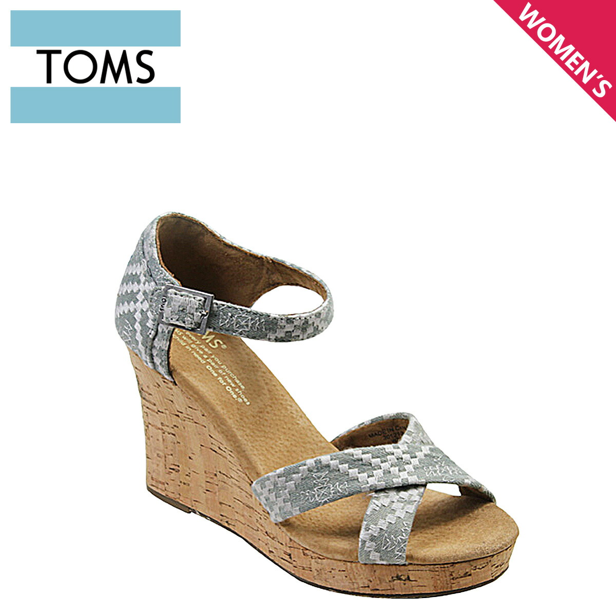 toms denim sandals