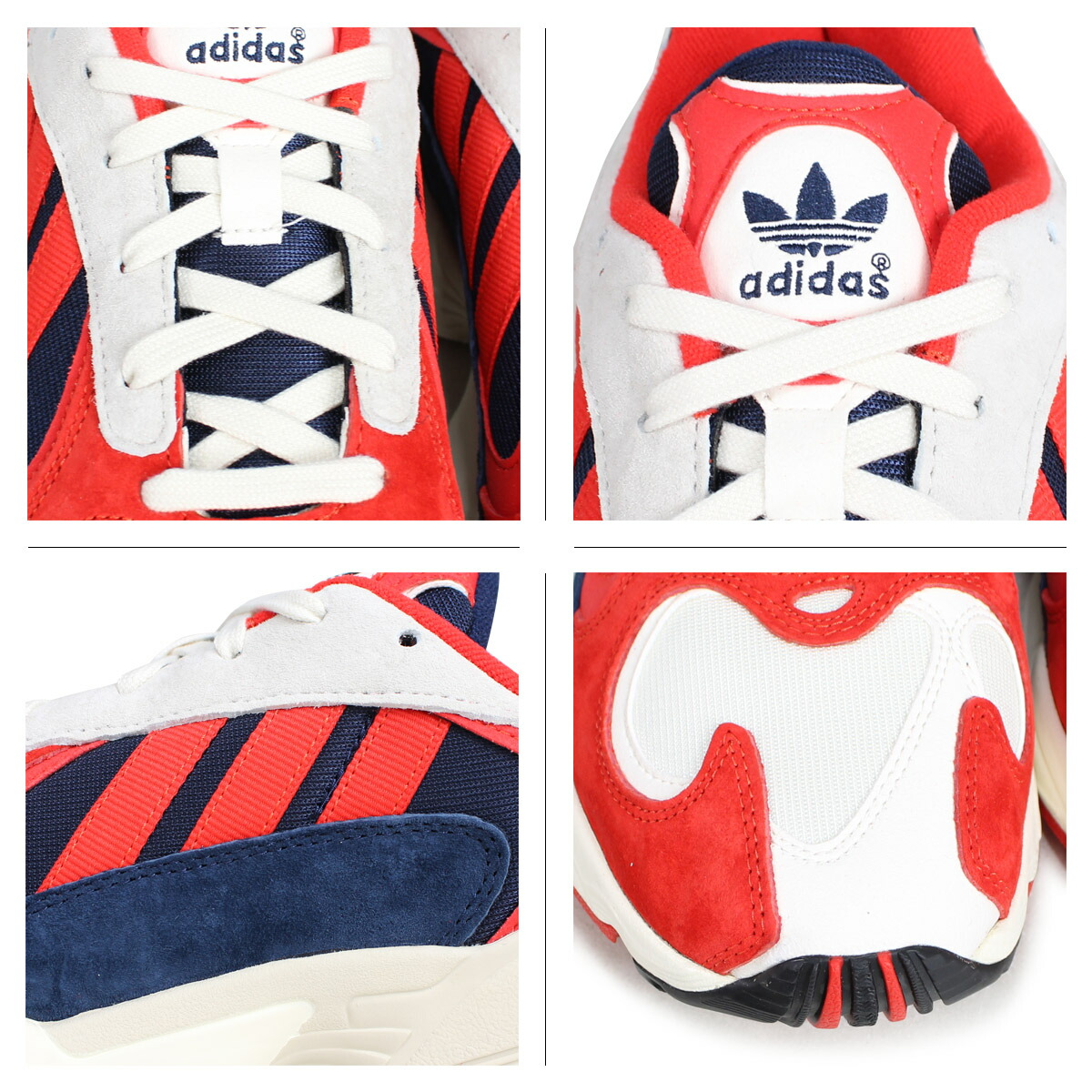 adidas yung og red leather