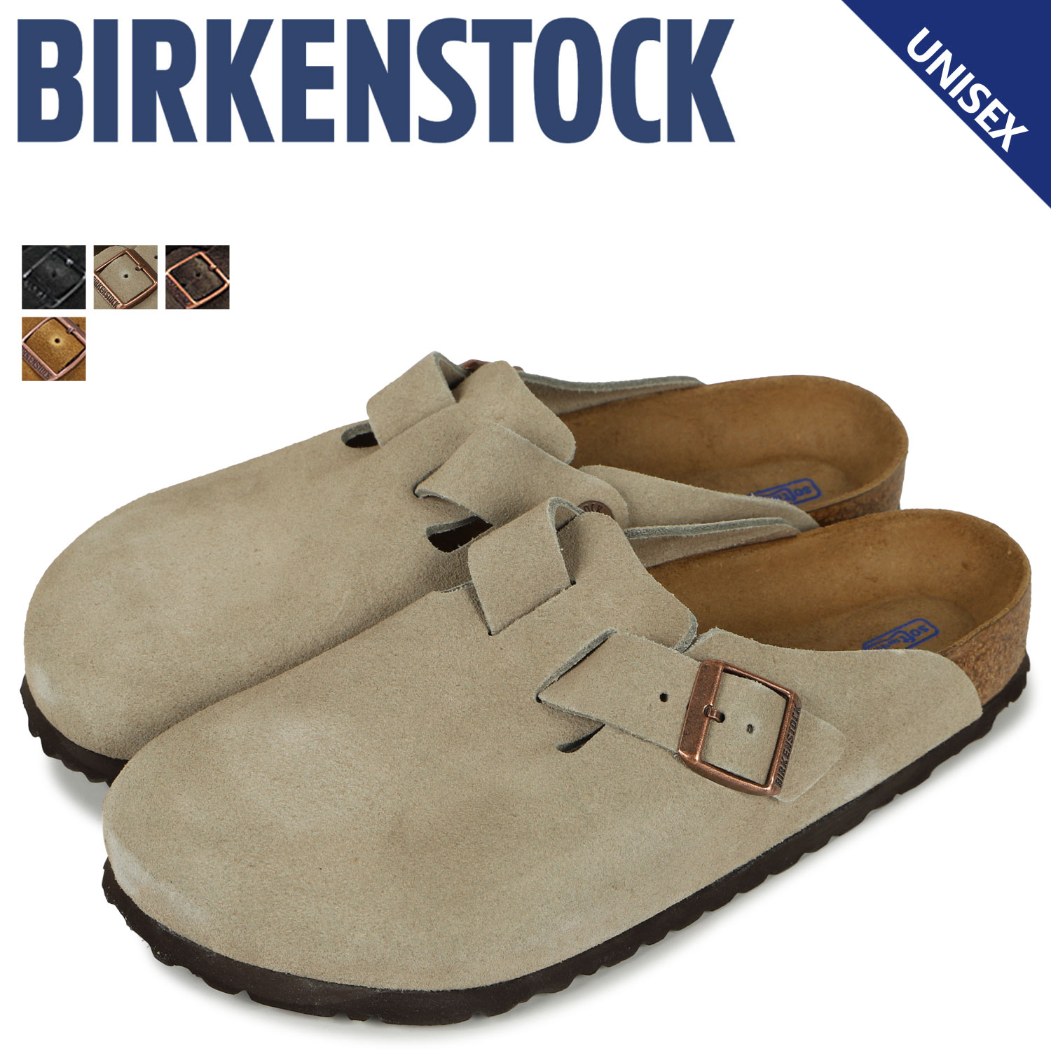 楽天市場】BIRKENSTOCK ビルケンシュトック ボストン サンダル メンズ 