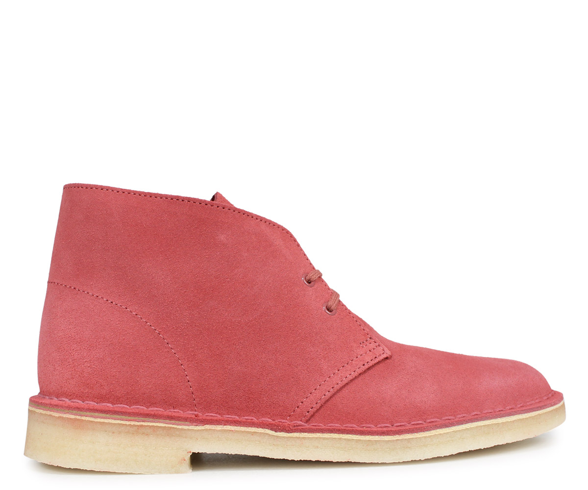 楽天市場 最大600円offクーポン Clarks クラークス デザート ブーツ メンズ レディース Desert Boot スエード レッド 赤 シュガーオンラインショップ