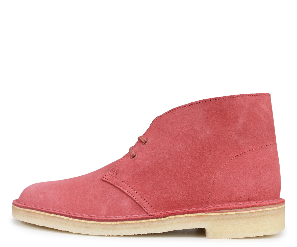 clarks boots pink
