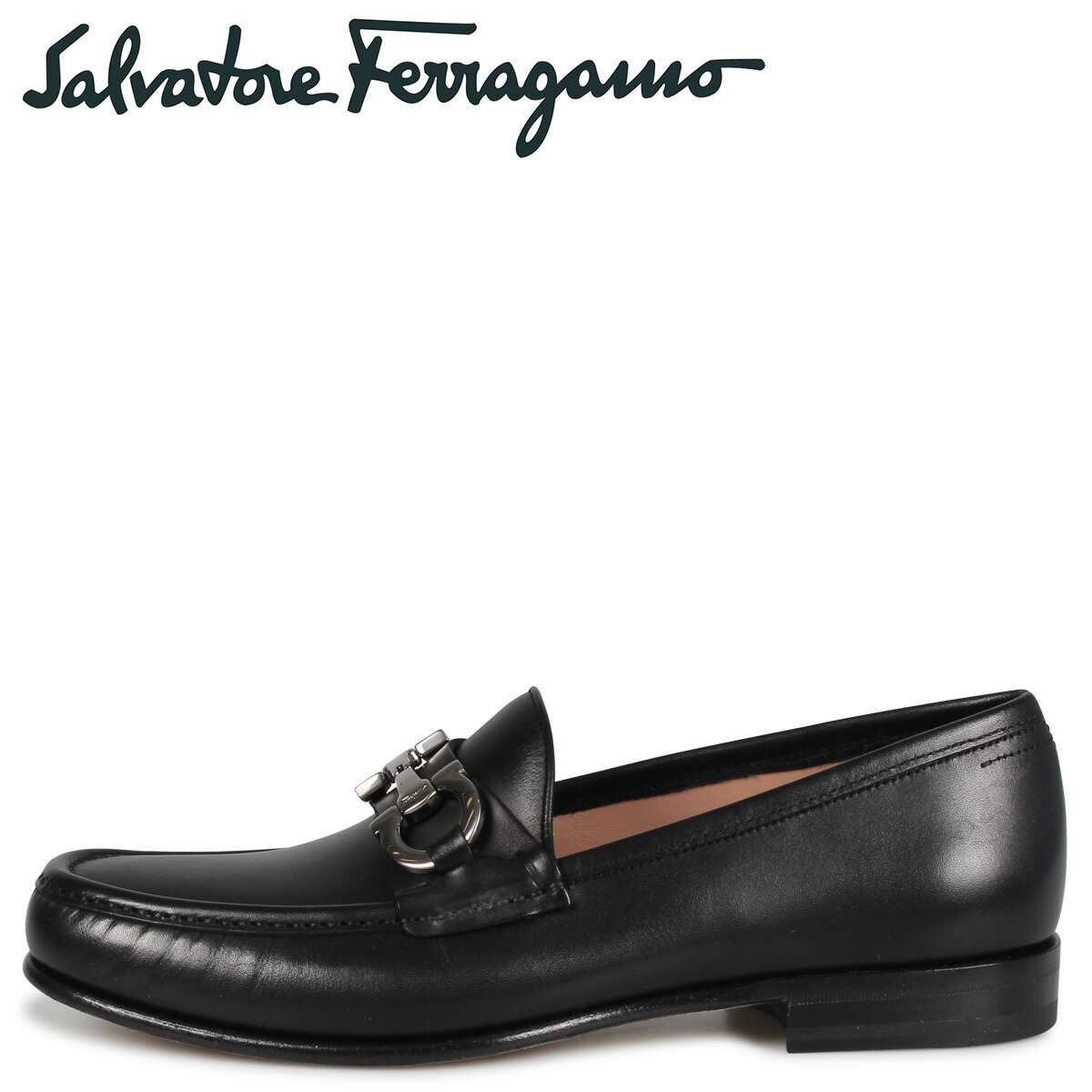 早割クーポン 最大600円offクーポン フェラガモ メンズ Salvatore Ferragamo ビットローファー モカシン シューズ Bond ブラック 黒 E 02b192 数量限定 Www Caymanislandsrealty Com