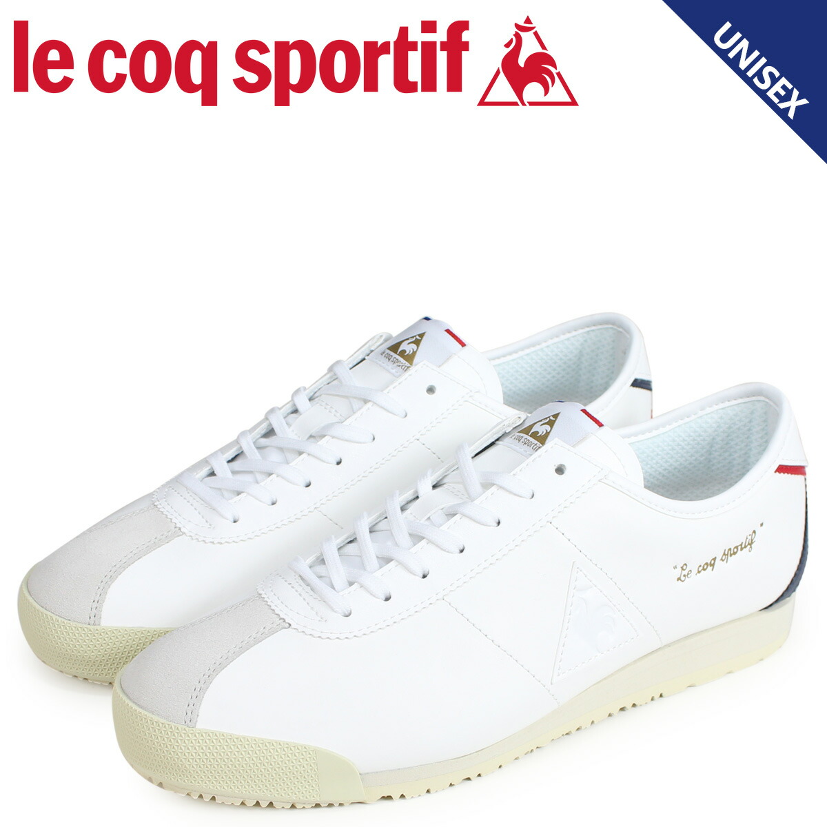 新作モデル Le Coq Sportif ルコック スポルティフ スニーカー モンペリエ Og メンズ レディース Montpellier ホワイト 白 Ql1njc01wh 信頼 Etechnologies Shop