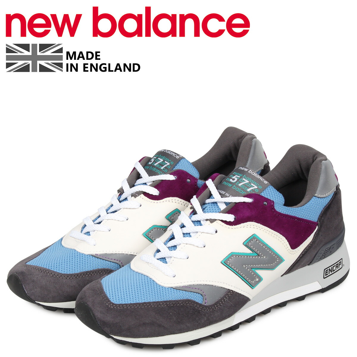 new balance 577 mens white