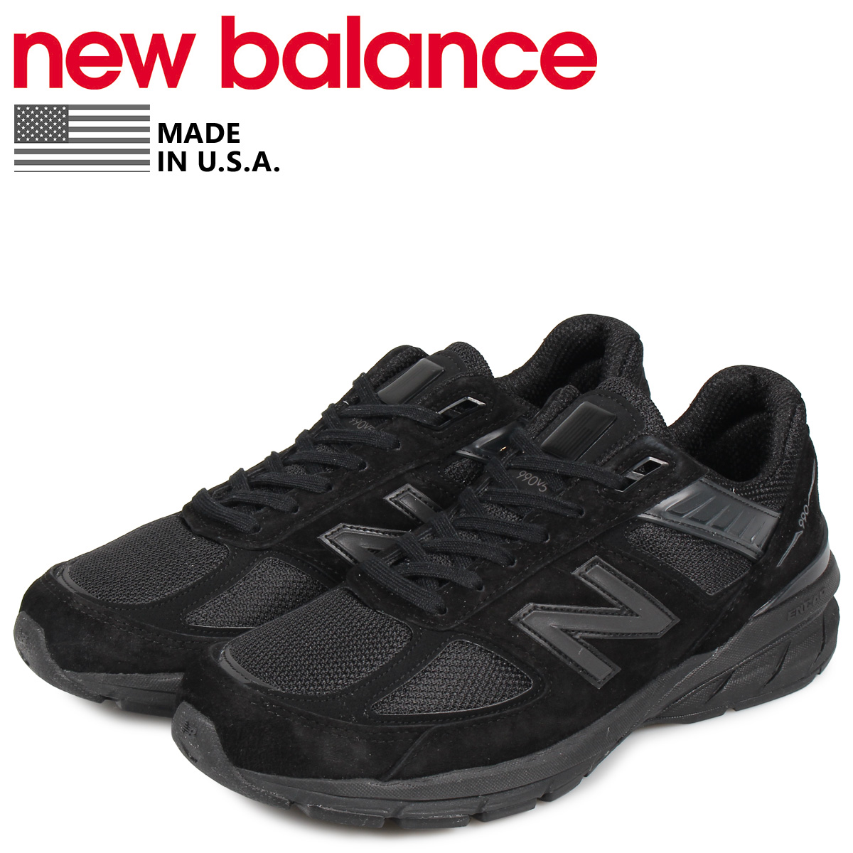 grey and black new balance 990