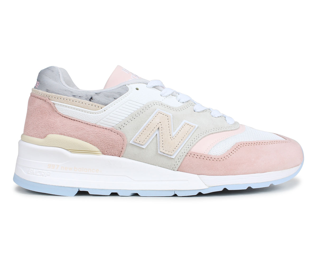 楽天市場 New Balance ニューバランス 997 スニーカー メンズ Dワイズ Made In Usa ピンク M997lbh シュガーオンラインショップ