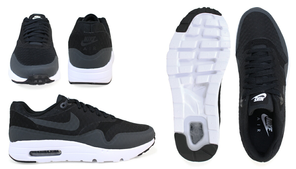 NIKE Kie Ney AMAX men sneakers AIR MAX 1 ULTRA ESSENTIAL 819,476 004 819,476 105 shoes black black white white Nike | Nike Air Max 1 Ultra Essential Schuhe In Weiß 819476