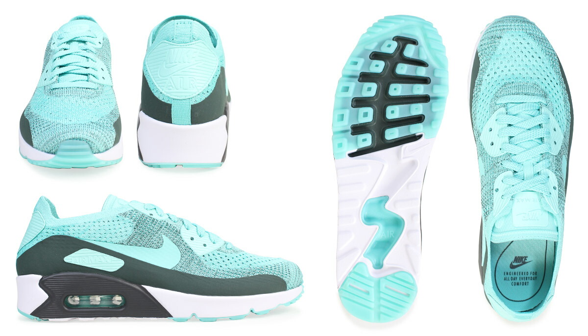 NIKE Kie Ney AMAX 90 ultra fly knit sneakers AIR MAX 90 ULTRA 2.0 FLYKNIT 875,943 301 men's shoes light blue NIKE Kie Ney AMAX 90 ultra fly knit sneakers AIR MAX 90 ULTRA 2.0 FLYKNIT 875,943 301 men's shoes light blue